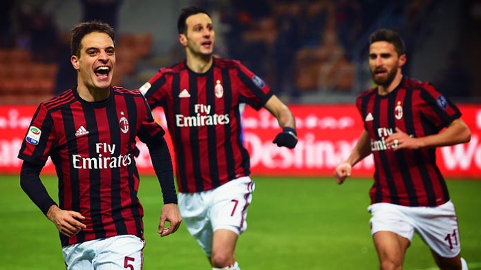 bonaventura esultanza bis milan dicembre 2017