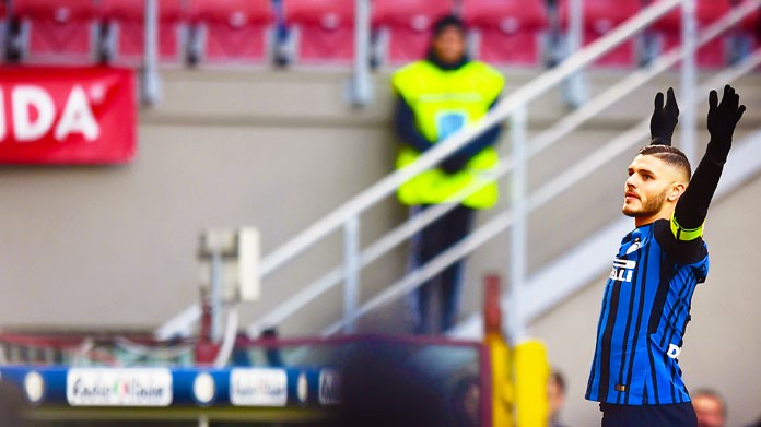 icardi esultanza inter dicembre 2017