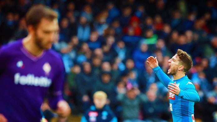 mertens napoli fiorentina dicembre 2017