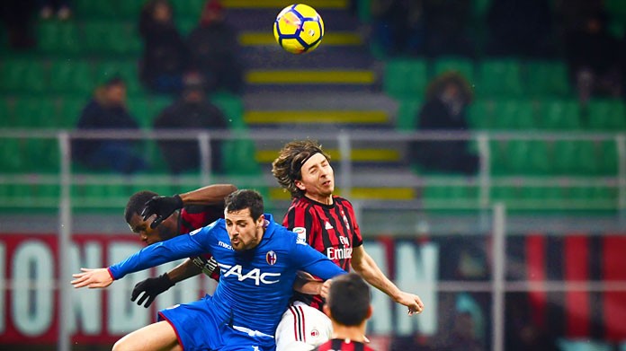 montolivo destro kessie milan bologna dicembre 2017