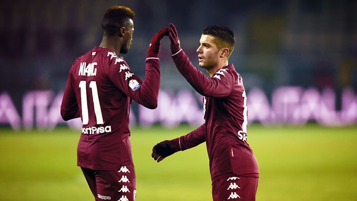 niang iago falque esultanza torino novembre 2017