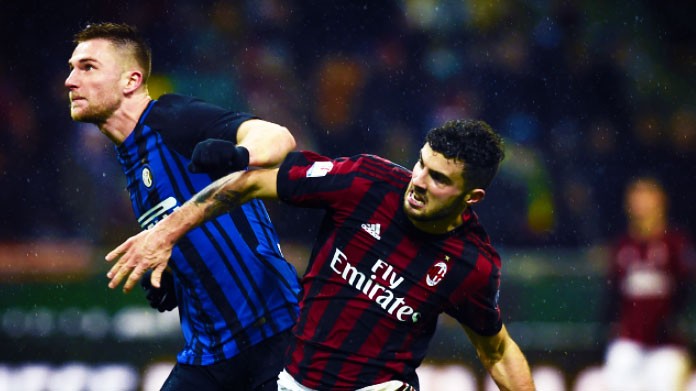 skriniar cutrone milan inter dicembre 2017