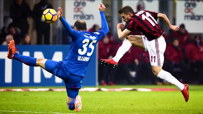 torosidis borini milan bologna dicembre 2017