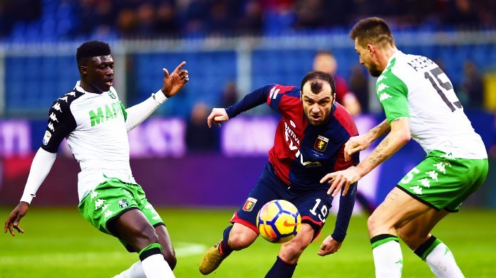 duncan pandev acerbi genoa sassuolo gennaio 2018