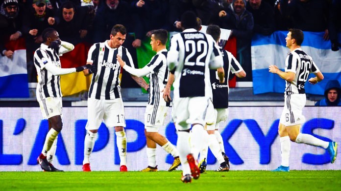 juventus esultanza gennaio 2018