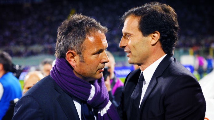 mihajlovic allegri fiorentina-milan
