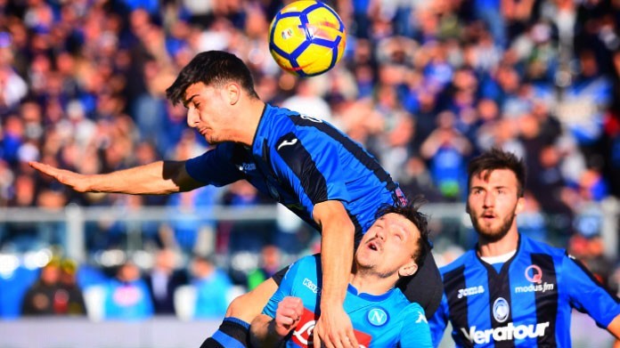 orsolini mario rui atalanta napoli gennaio 2018