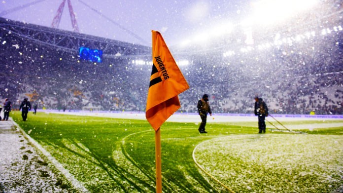 allianz juventus stadium neve febbraio 2018