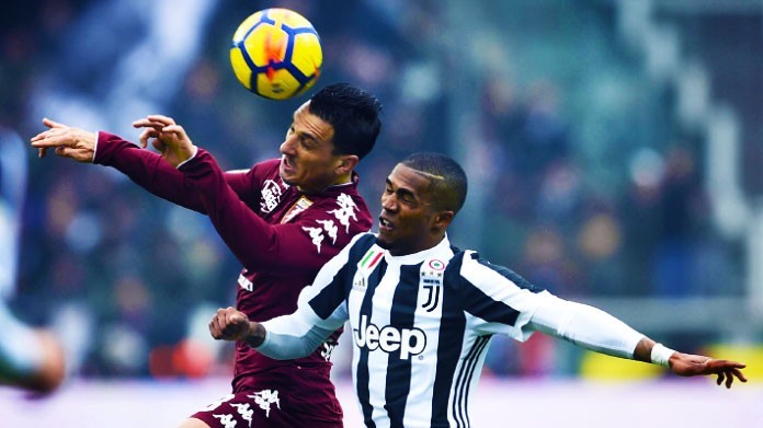burdisso douglas costa torino juventus febbraio 2018