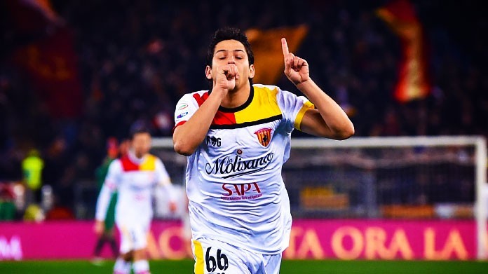 guilherme esultanza benevento febbraio 2018