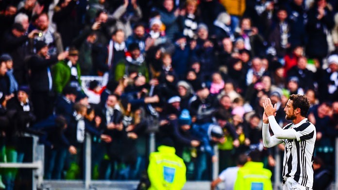 marchisio esultanza juventus febbraio 2018