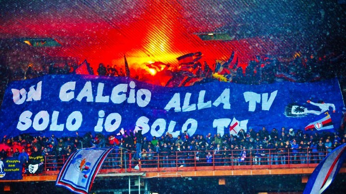 sampdoria tifosi febbraio 2018