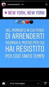 Conti non si abbatte: «Quando pensi di arrenderti, ricordati il motivo per cui hai resistito a lungo» - FOTO 34 29884113 10213940032008175 1817919178 o 2