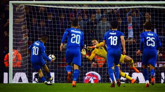 insigne inghilterra italia bis marzo 2018