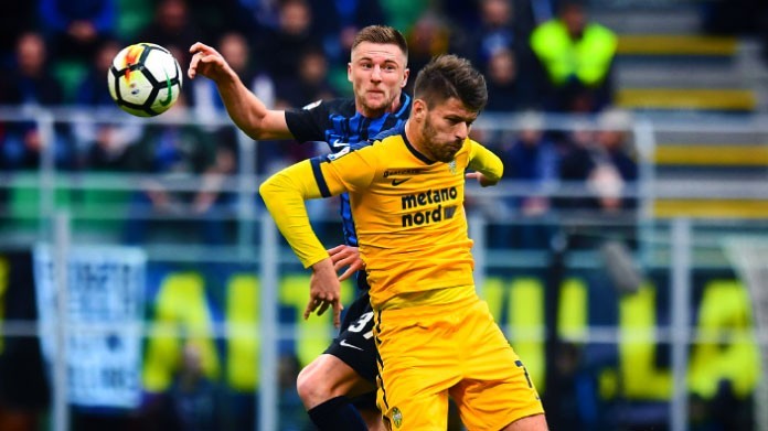 skriniar petkovic inter verona marzo 2018