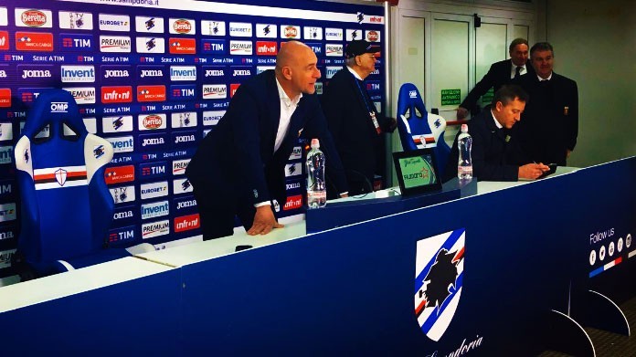 ballardini poltrona derby sampdoria-genoa