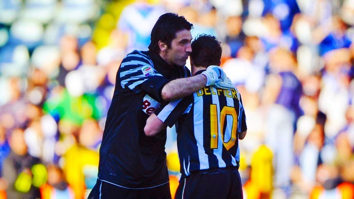 buffon del piero juventus