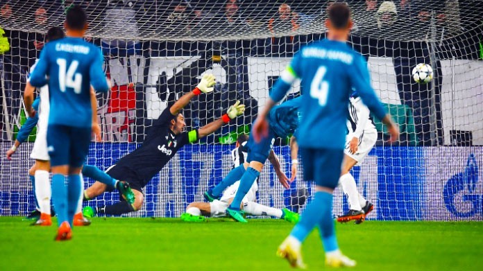cristiano ronaldo gol juventus-real madrid