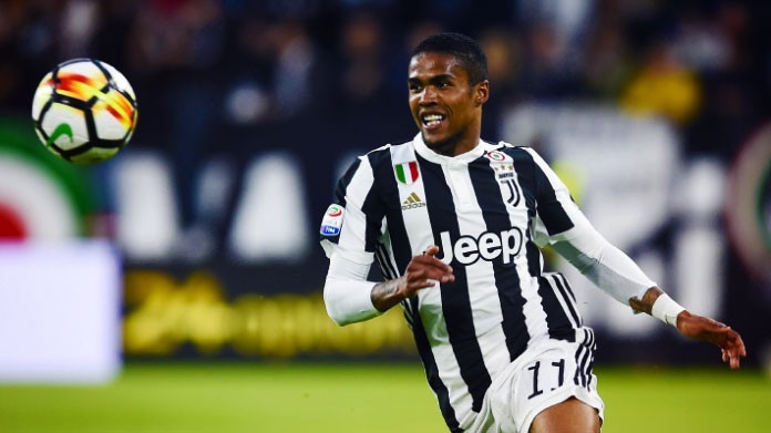 douglas costa bis juventus aprile 2018