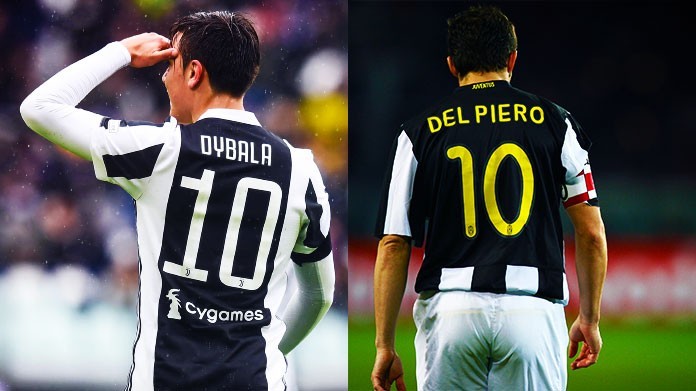 dybala del piero juventus