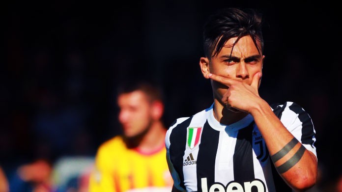 dybala esultanza benevento juventus aprile 2018