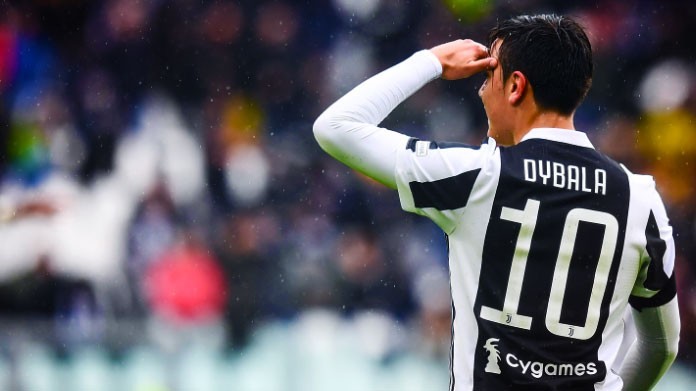 dybala esultanza juventus aprile 2018 2