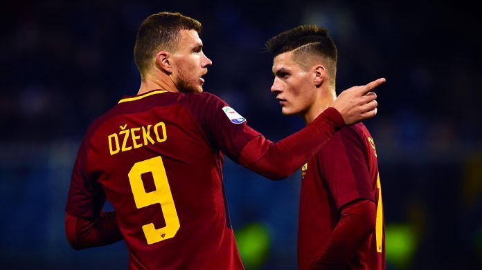 dzeko schick roma