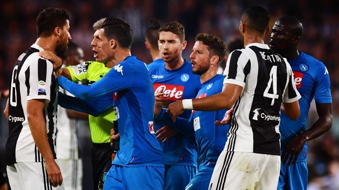 juventus napoli arbitro rocchi