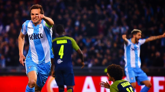 lulic esultanza lazio red bull salisburgo aprile 2018