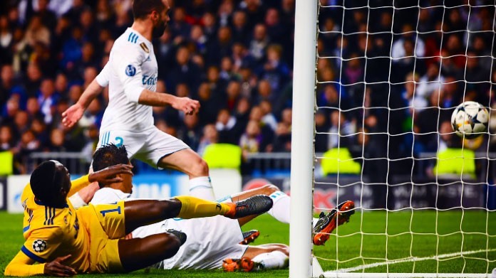 matuidi gol real madrid juventus aprile 2018