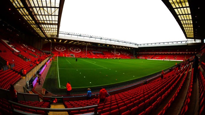 stadio anfield road liverpool