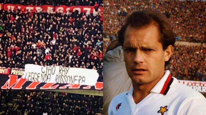 striscione milan tifosi ray wilkins