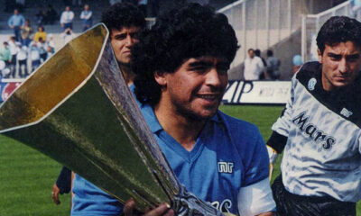 Napoli Coppa UEFA1988 1989 Maradona