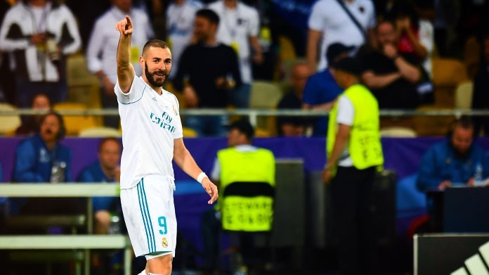 benzema real madrid finale champions league 2018