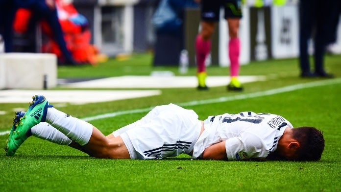 infortunio dybala juventus