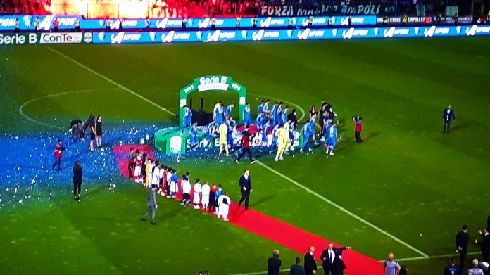 empoli premiazione serie b maggio 2018