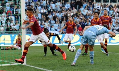 gol senad lulic roma lazio coppa italia 2013