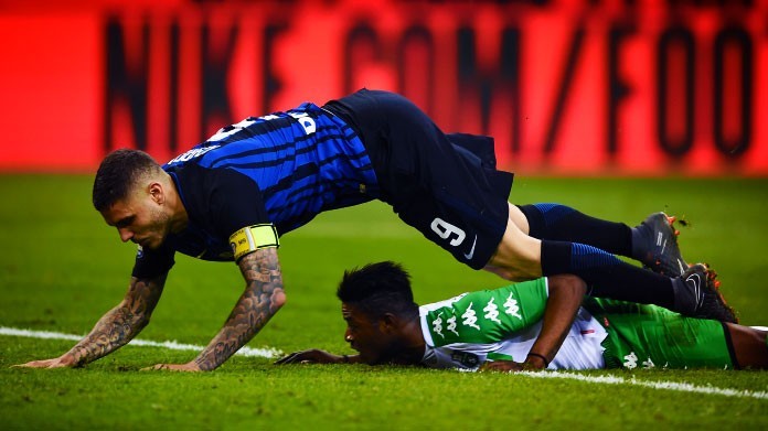 icardi adjapong inter sassuolo maggio 2018