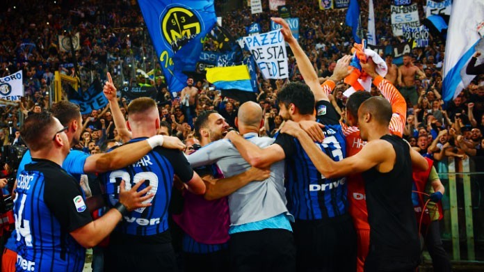 inter esultanza maggio 2018