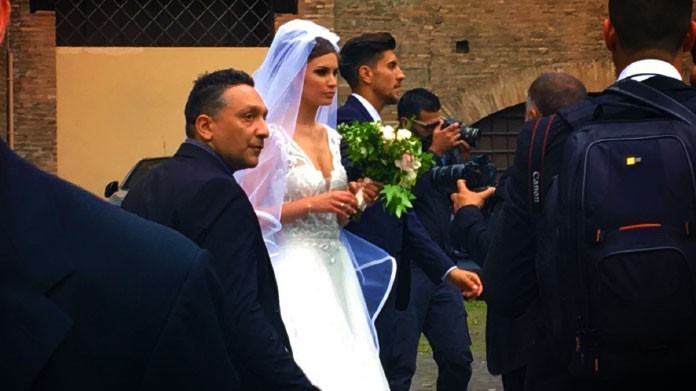 matrimonio pellegrini roma