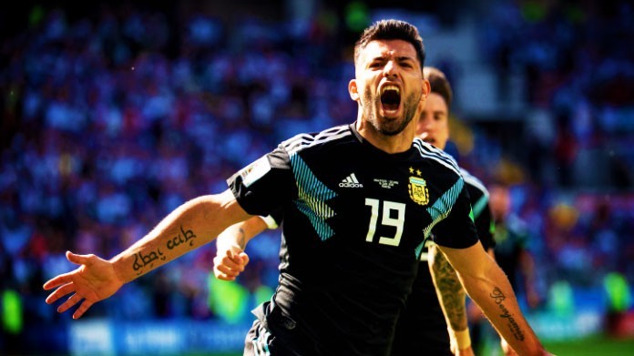 aguero argentina mondiali 2018