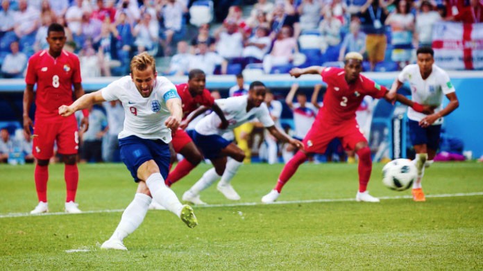 kane gol inghilterra-panama mondiali 2018