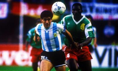 maradona massing argentina-camerun italia 1990