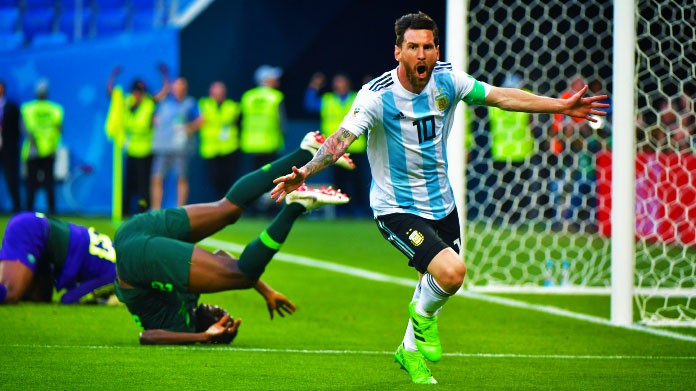 messi argentina mondiali 2018
