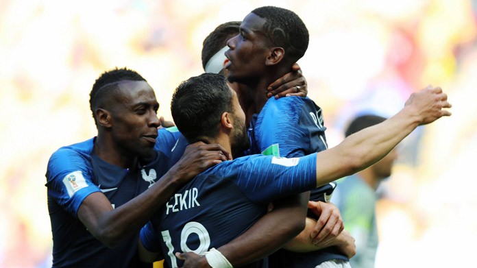 pogba francia mondiali russia 2018 gol