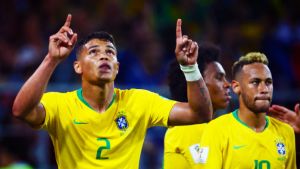 thiago silva esultanza brasile mondiali giugno 2018
