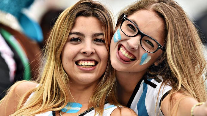 Le più belle tifose dei Mondiali in Russia - FOTO 71 tifosi mondiali argentina 2