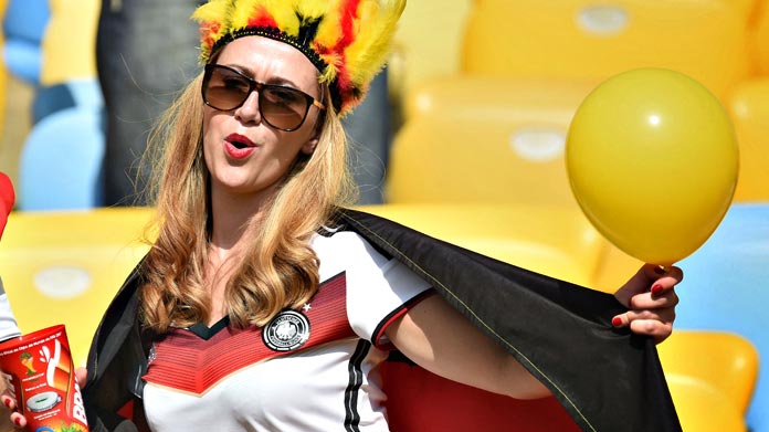 Le più belle tifose dei Mondiali in Russia - FOTO 76 tifosi mondiali germania