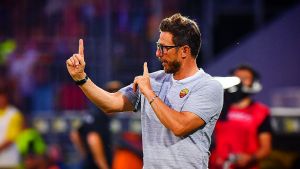 Di Francesco: «Strootman? Sarà tra i convocati»