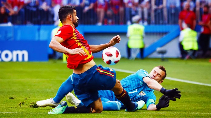 diego costa akinfeev spagna russia mondiali giugno 2018